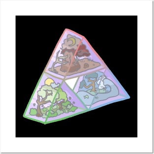 Triforce terrarium Posters and Art